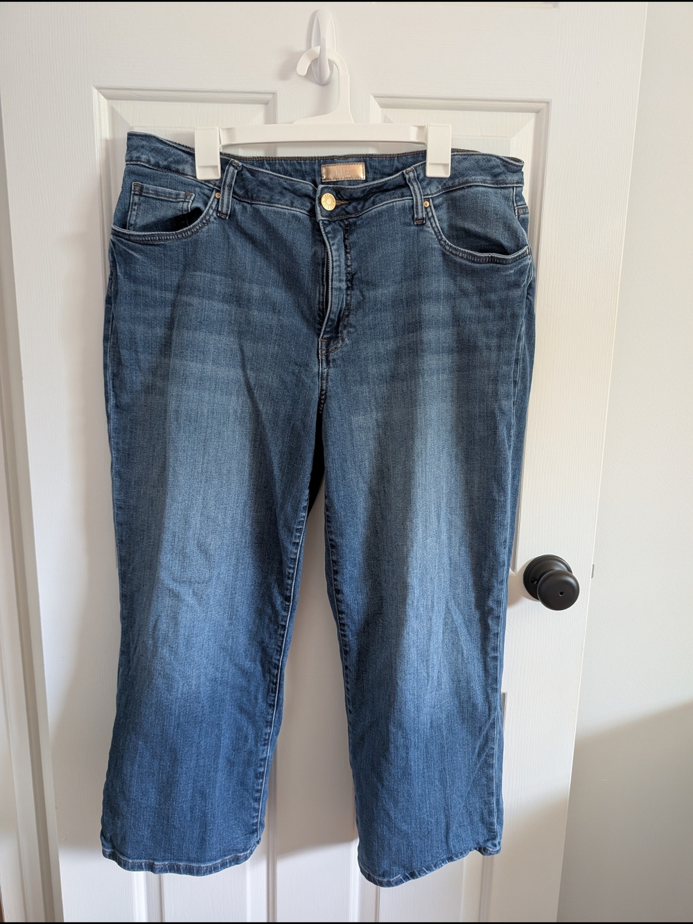 Kut from the Kloth Women's Charlotte Wide Leg Denim Jeans 14W